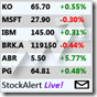 Top 5 Stocks Apps for Windows Phone 7: #3 Stock Alert Live!